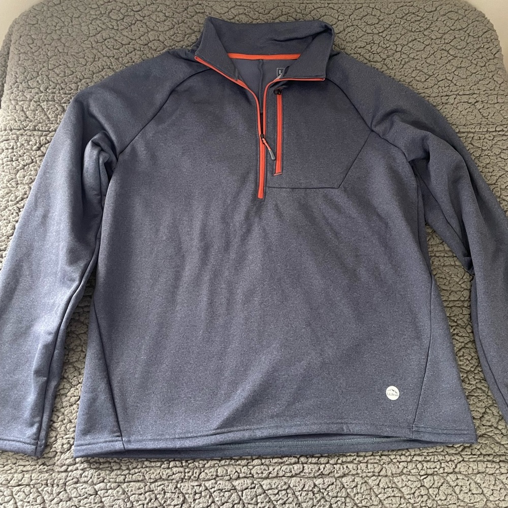 MENS L.L. BEAN 1/4 ZIP